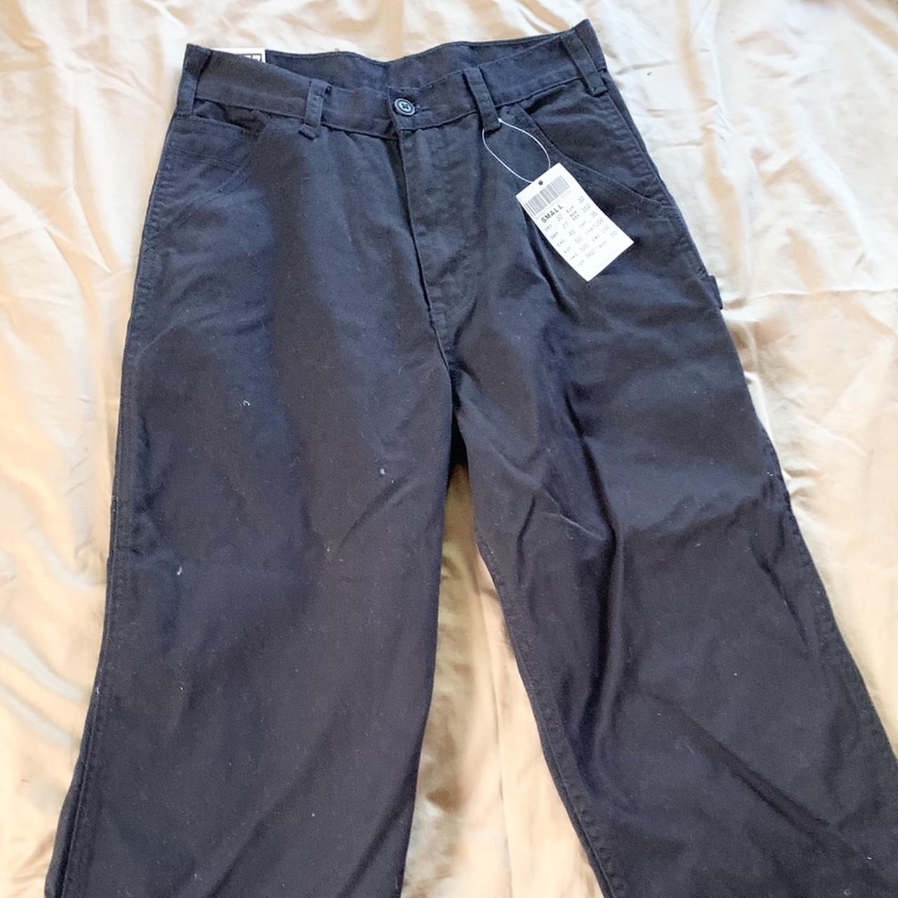 navy blue carpenter pants