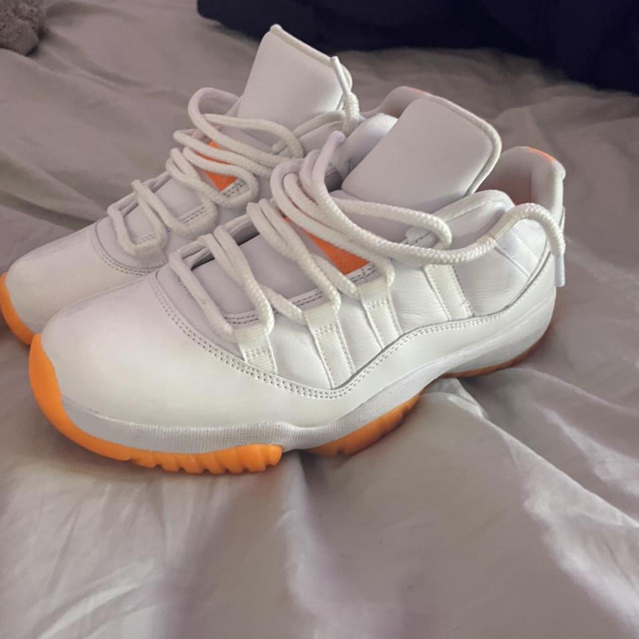 jordan 11 retro low white citrus