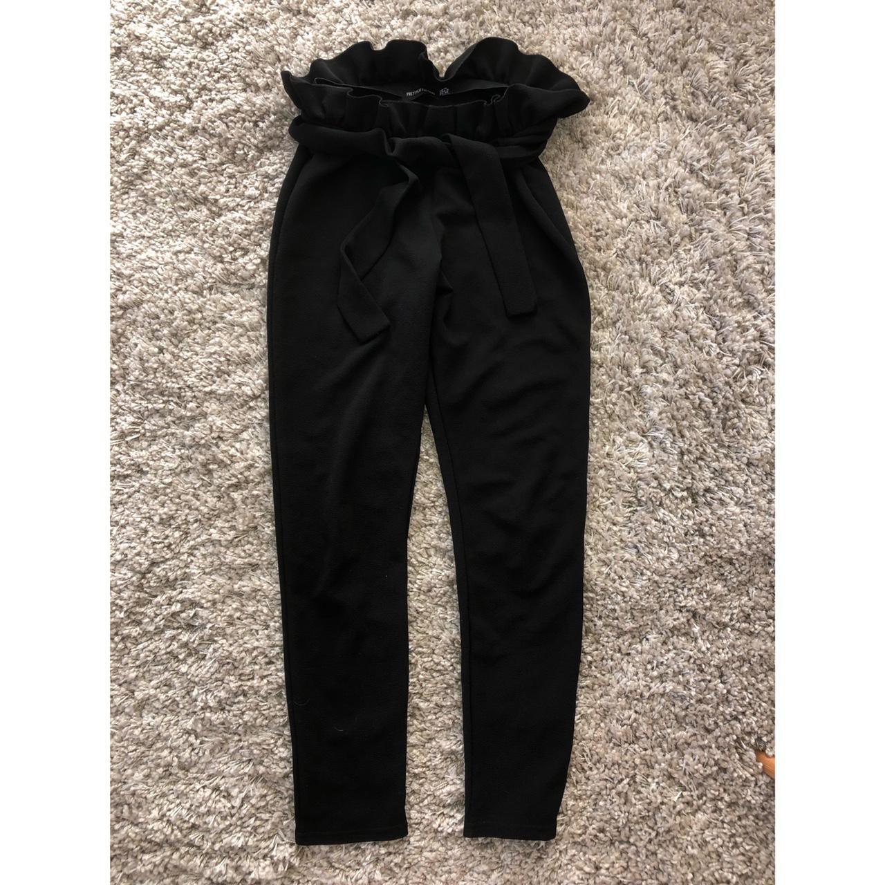 Buy Womens High Waist Pencil Pants Belted Skinny Pants Bow Knot Paperbag  Waist Trousers with Pockets Online at desertcartINDIA