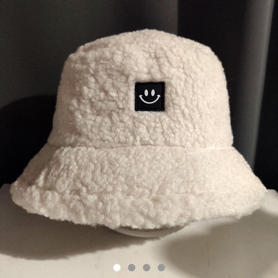 chanel fuzzy bucket hat