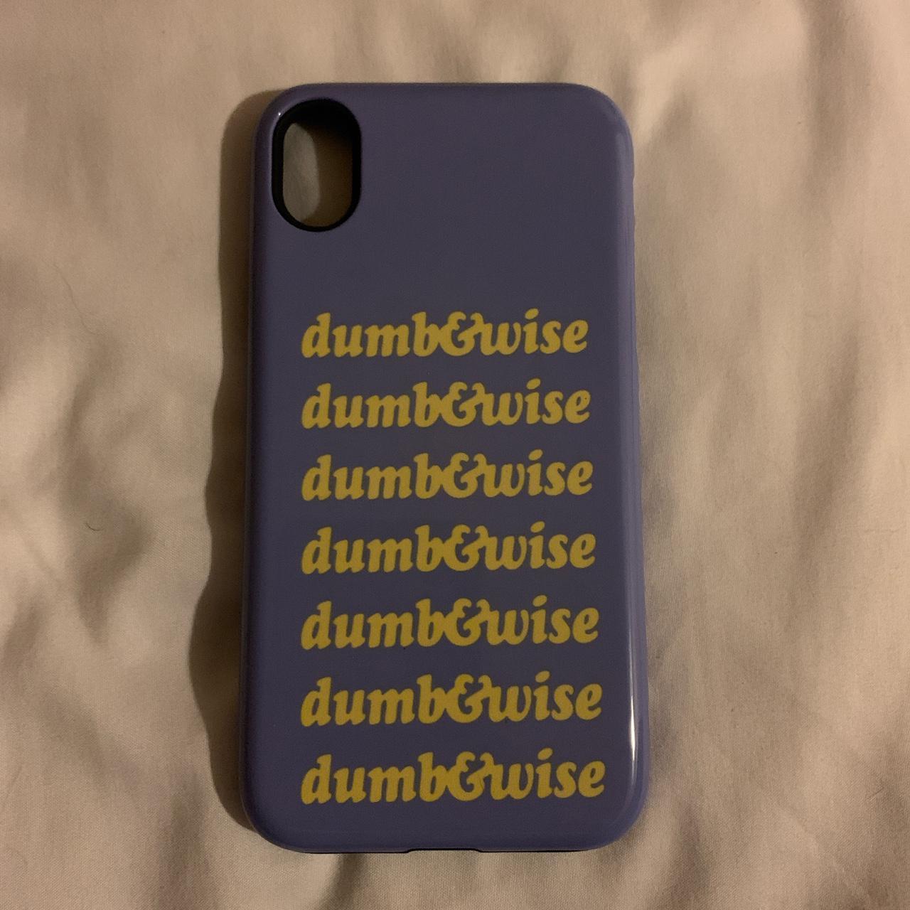 Sam Golbach Purple Dumb Wise iPhone XR tough Depop