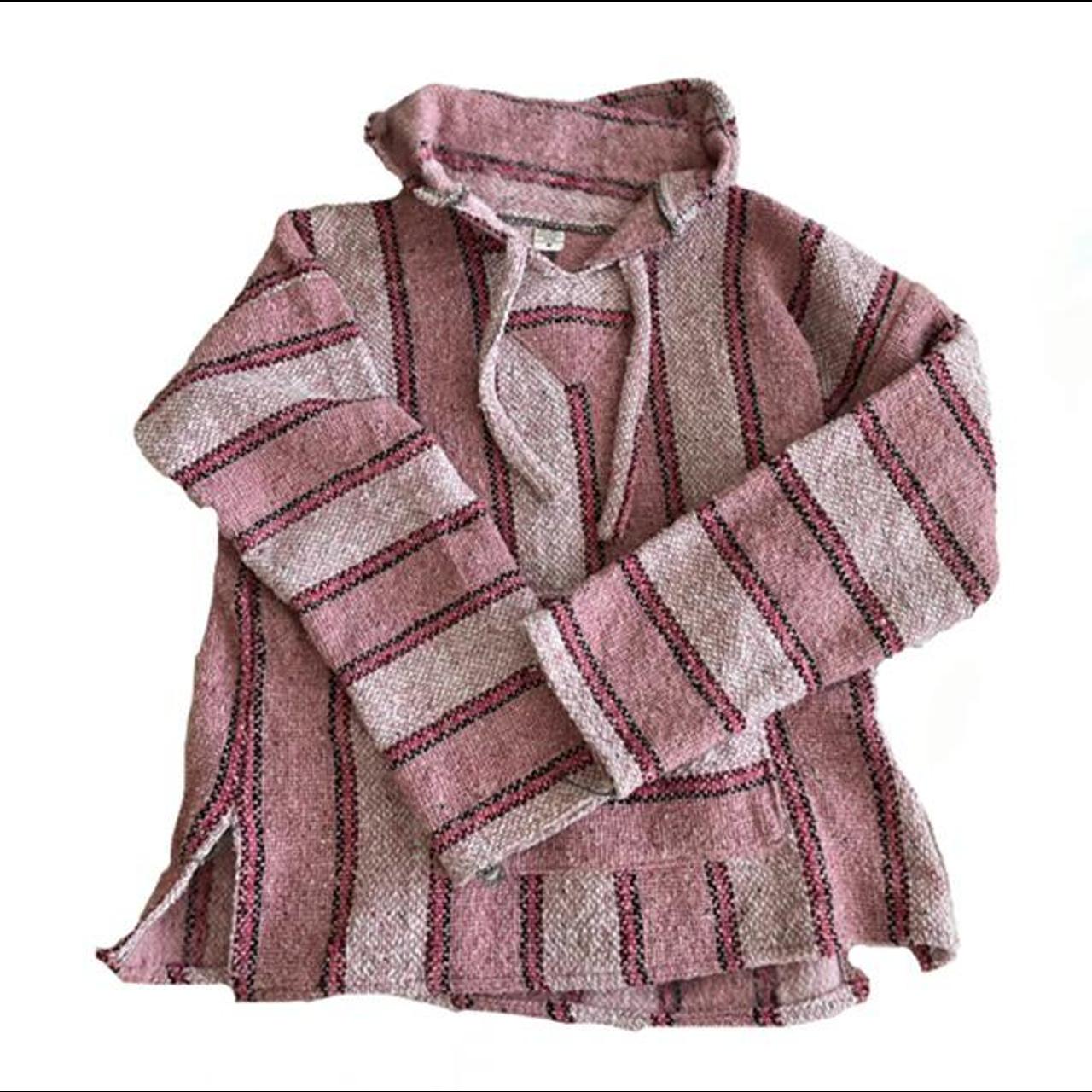 pink and black baja hoodie so cute & in great... Depop