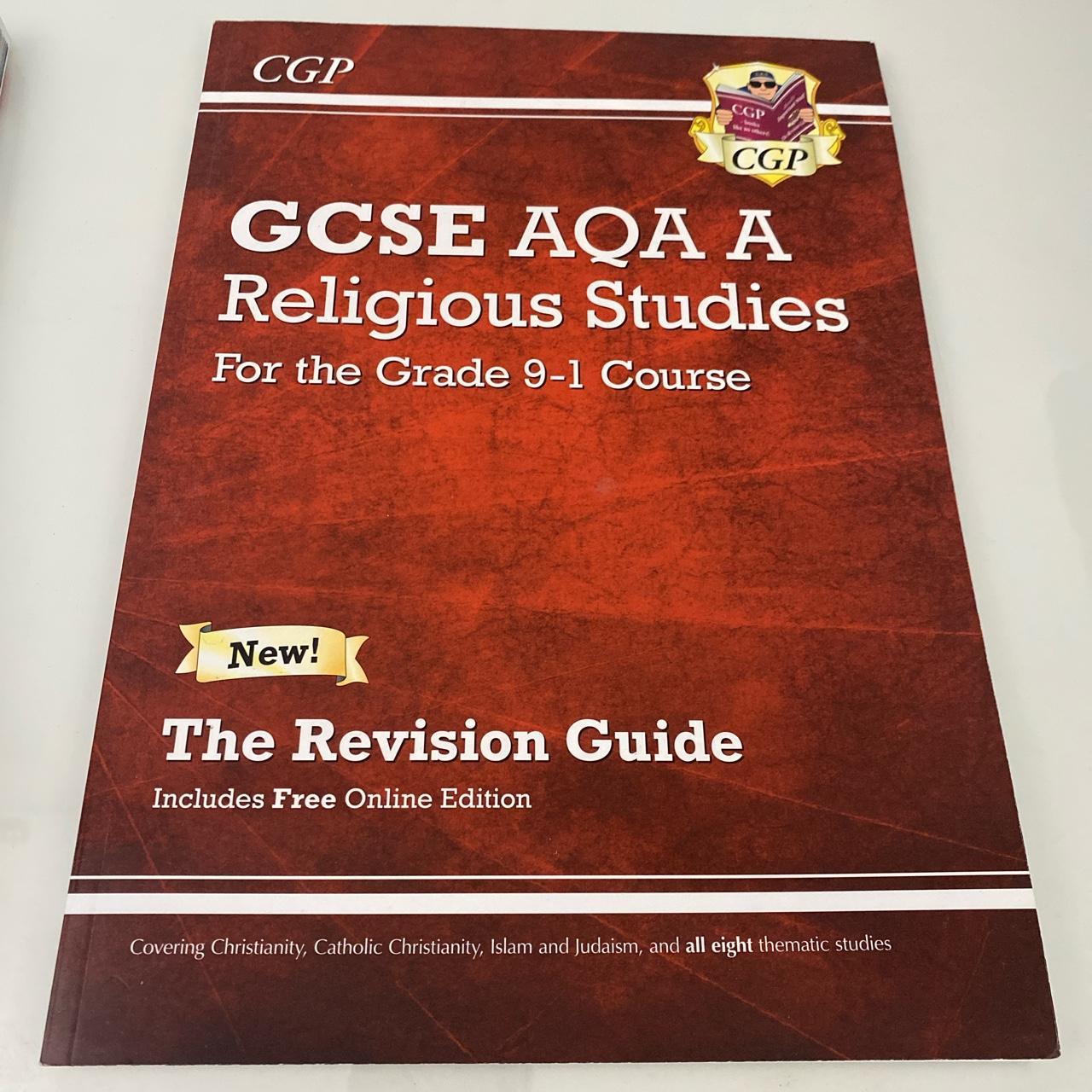 GCSE AQA religious studies revision guide Depop