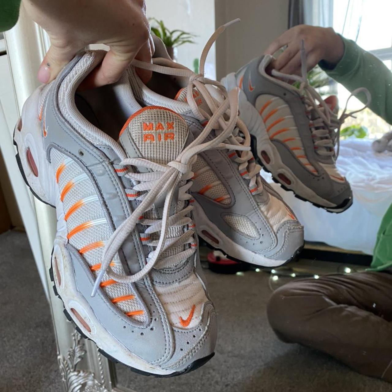 Nike air max tailwind with orange detail so peng... - Depop