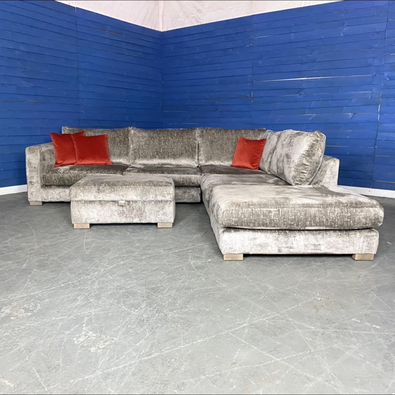 Sofology Majestic Corner Sofa sofa corner grey... Depop