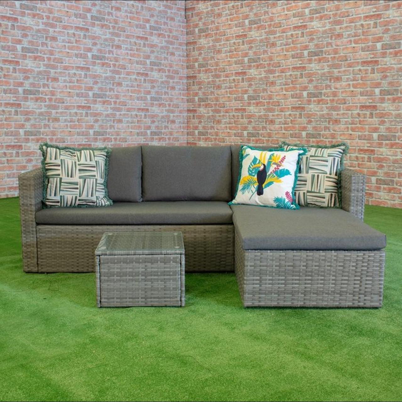 Dimensions Chaise Sofa Width 1.99m Depth 0.69m... Depop