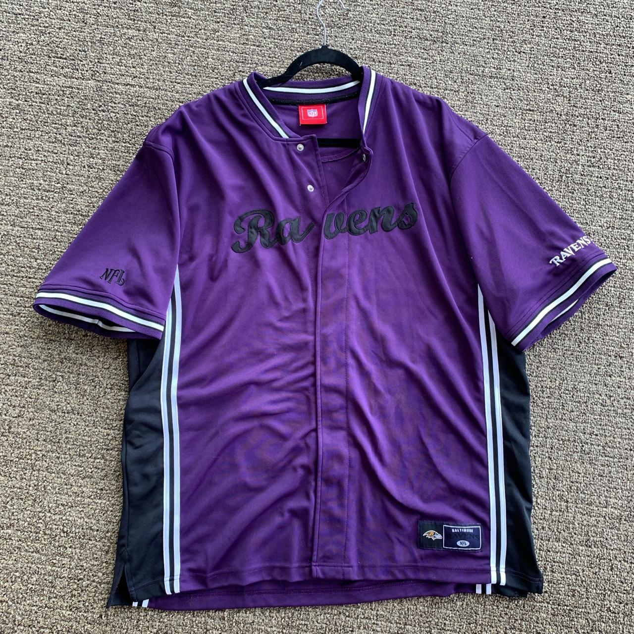 Embroidered best sale ravens jersey