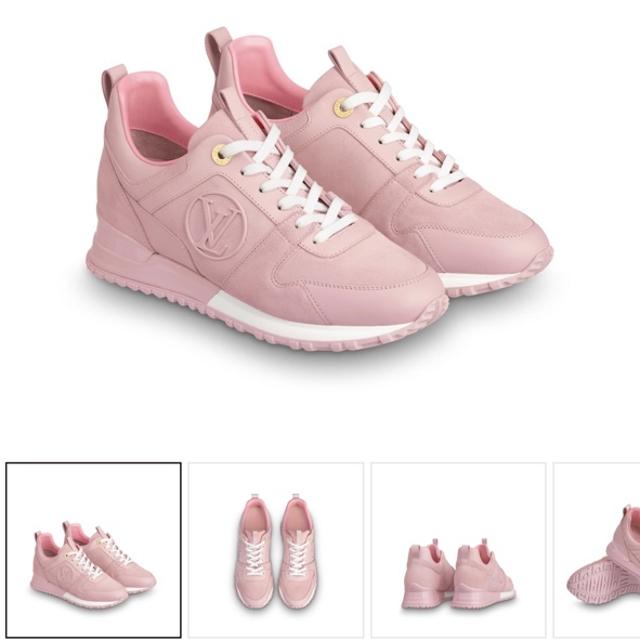 LOUIS VUITTON STELLAR SNEAKERS PINK FITS WOMEN - Depop