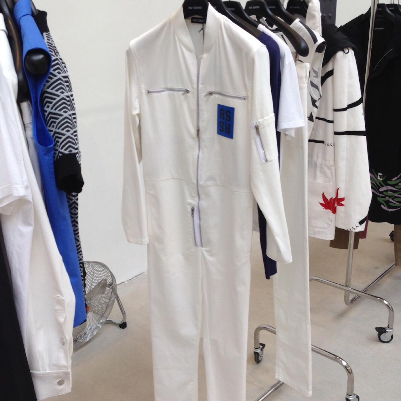 RAF SIMONS WHITE JUMPSUIT sz 50/52 BRAND NEW