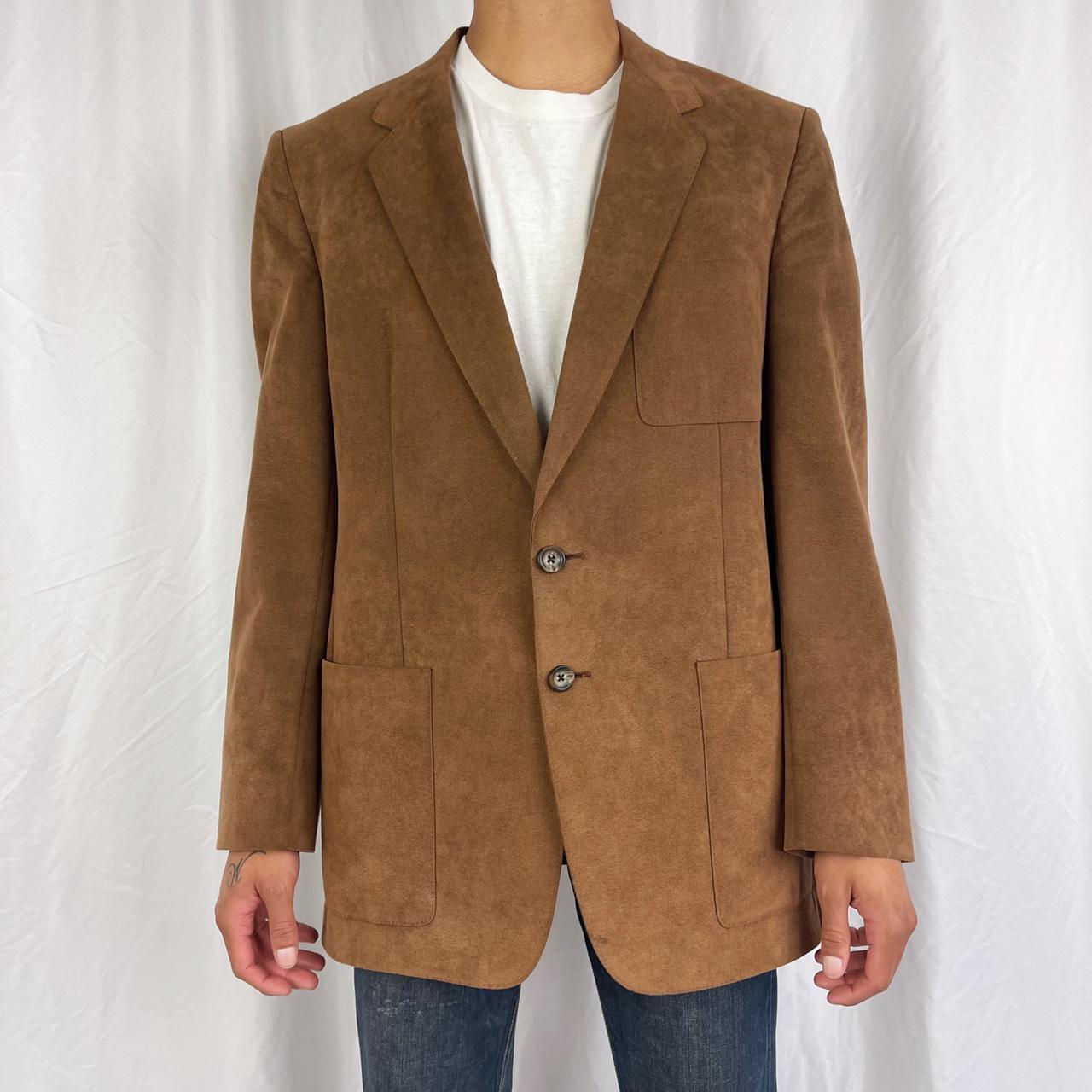 American Vintage Men's Tan and Brown Jacket