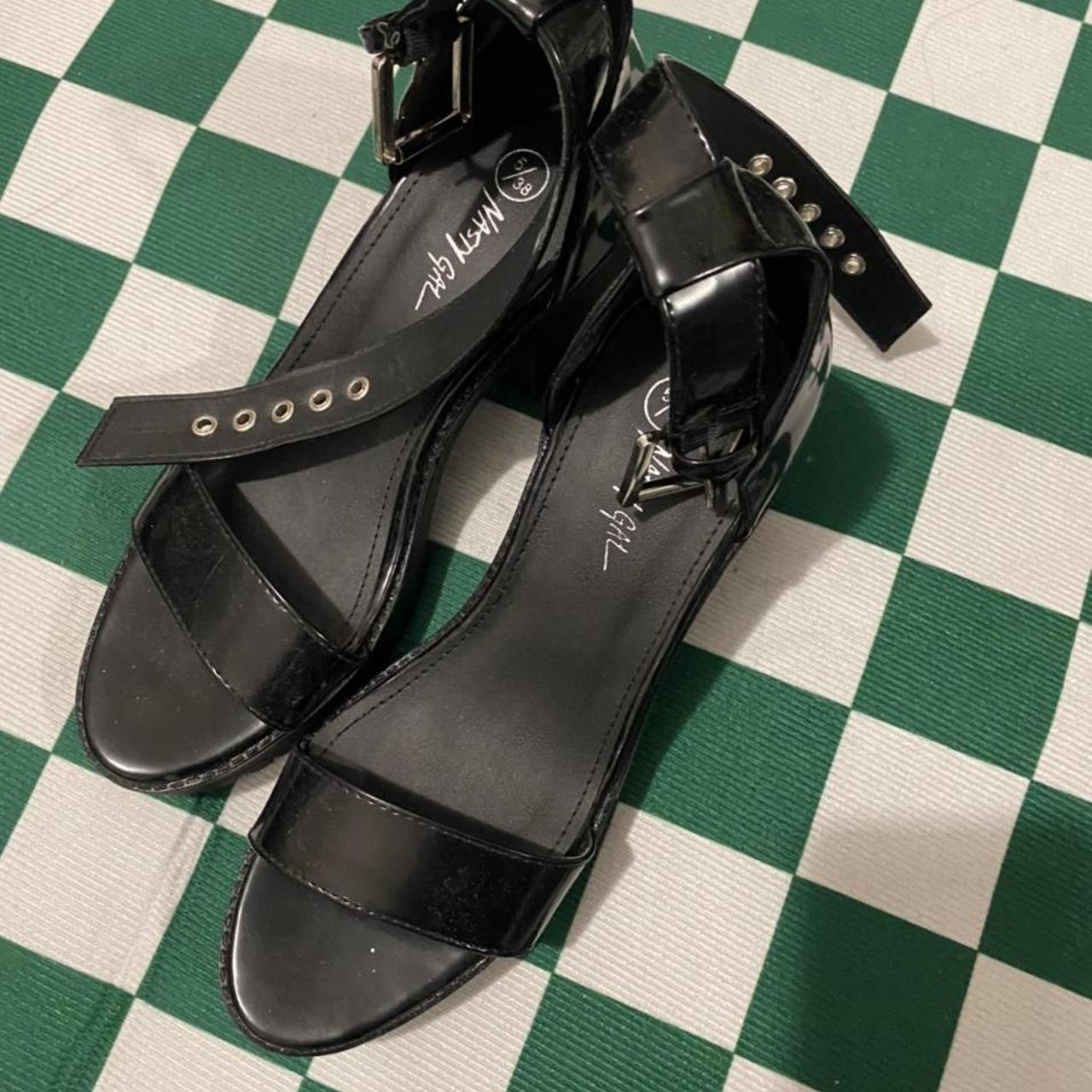 nasty gal platform sneakers