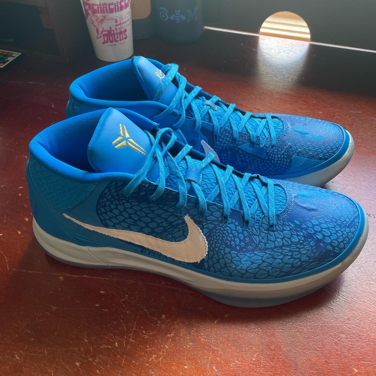 Kobe AD Mid Demar Derozan Light Blue Size