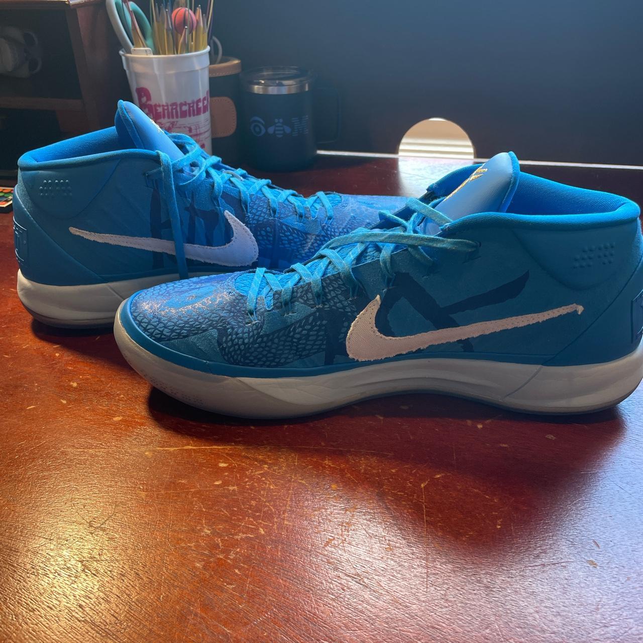 Kobe AD Mid - Demar Derozan (Light Blue) 🔵 Size: | Depop