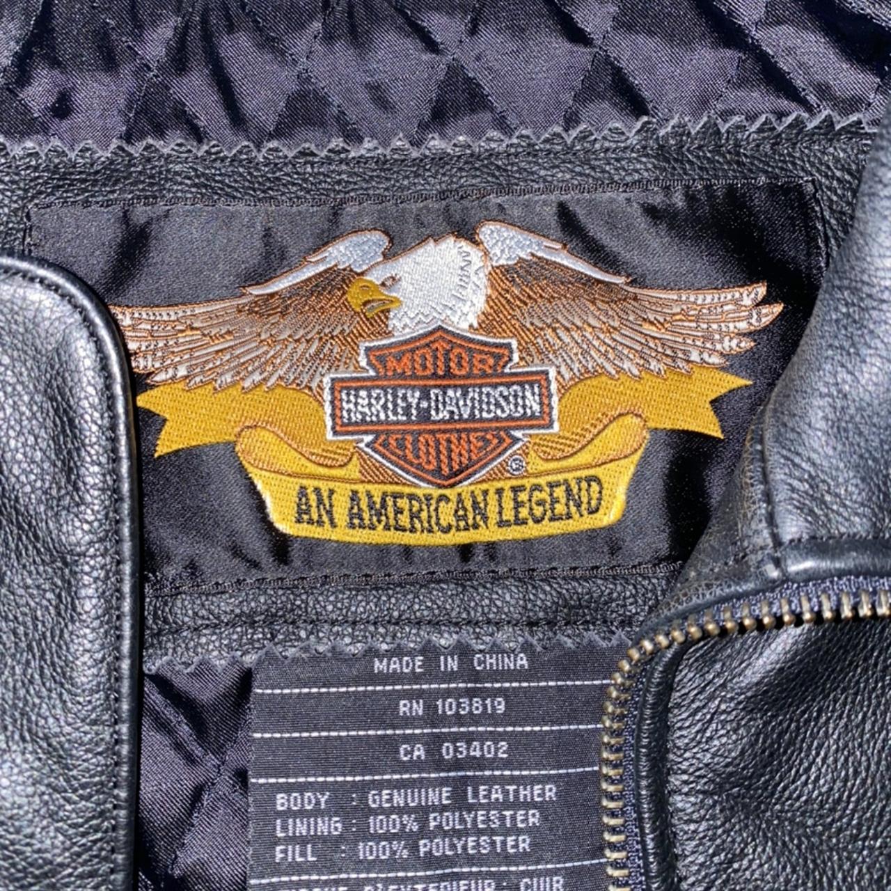 Harley Davidson motorcycle jacket! Genuine leather... - Depop