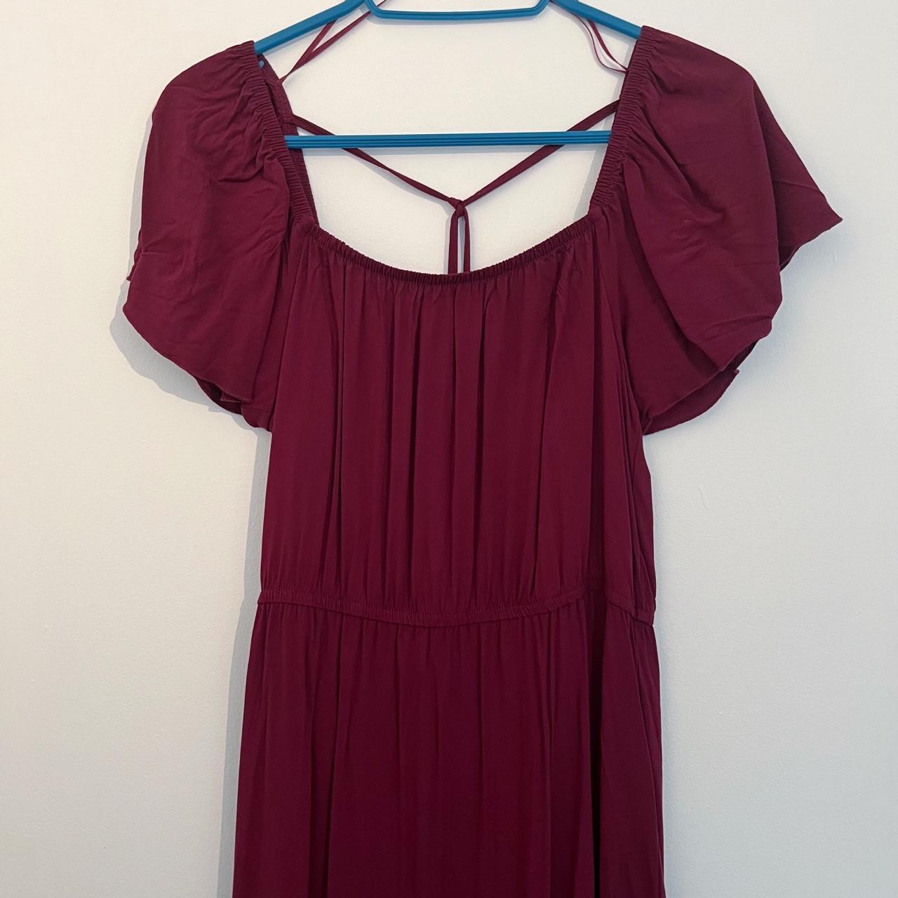 Primark burgundy dress hotsell