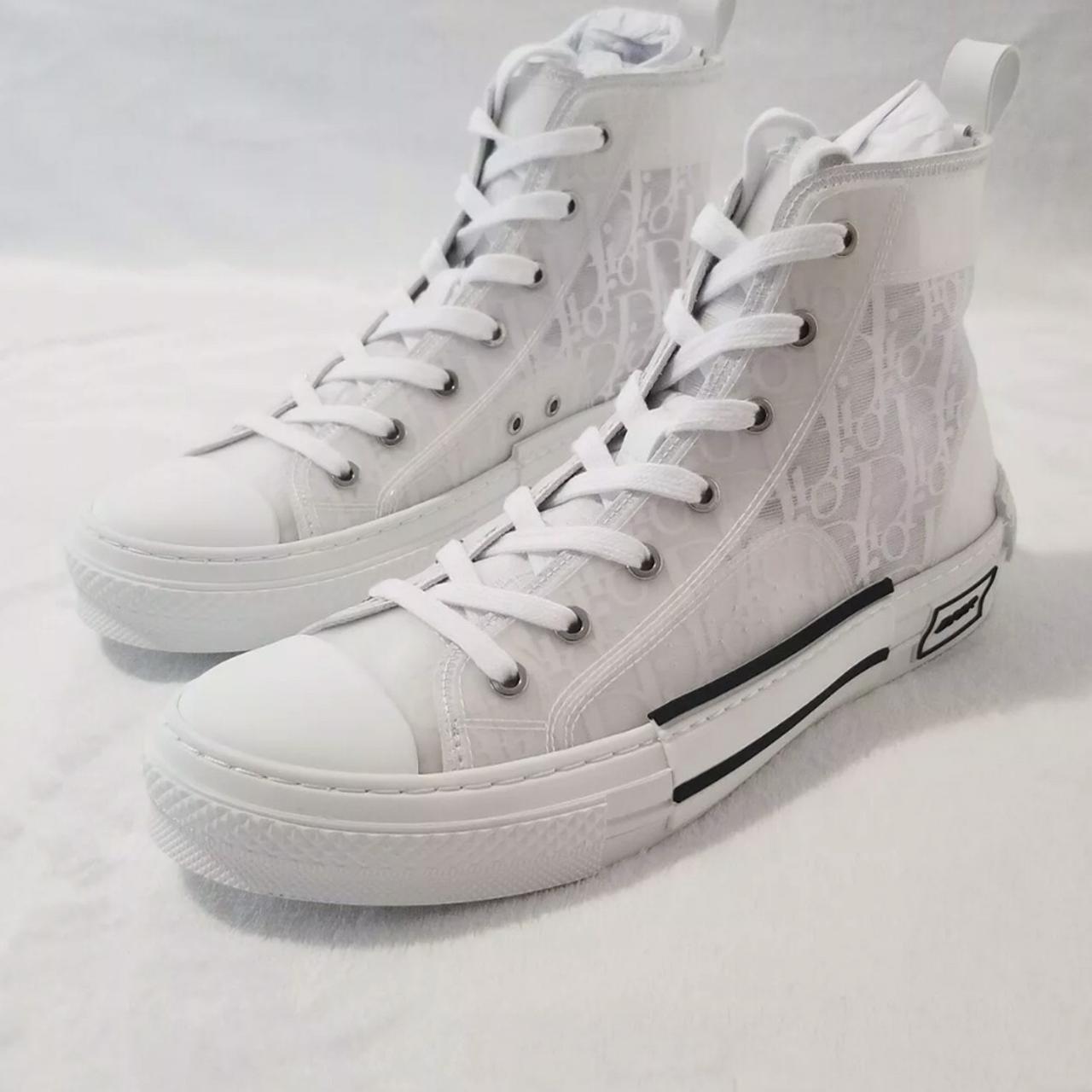 dior b23 white high