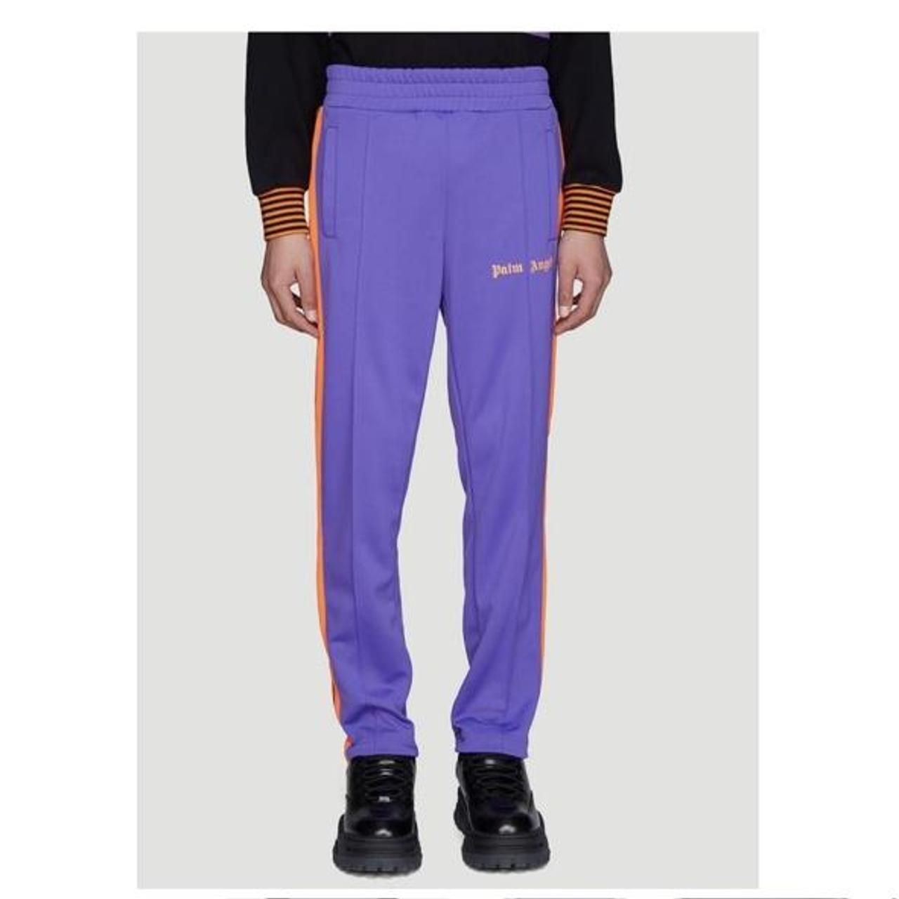 Purple palm angels track hot sale pants