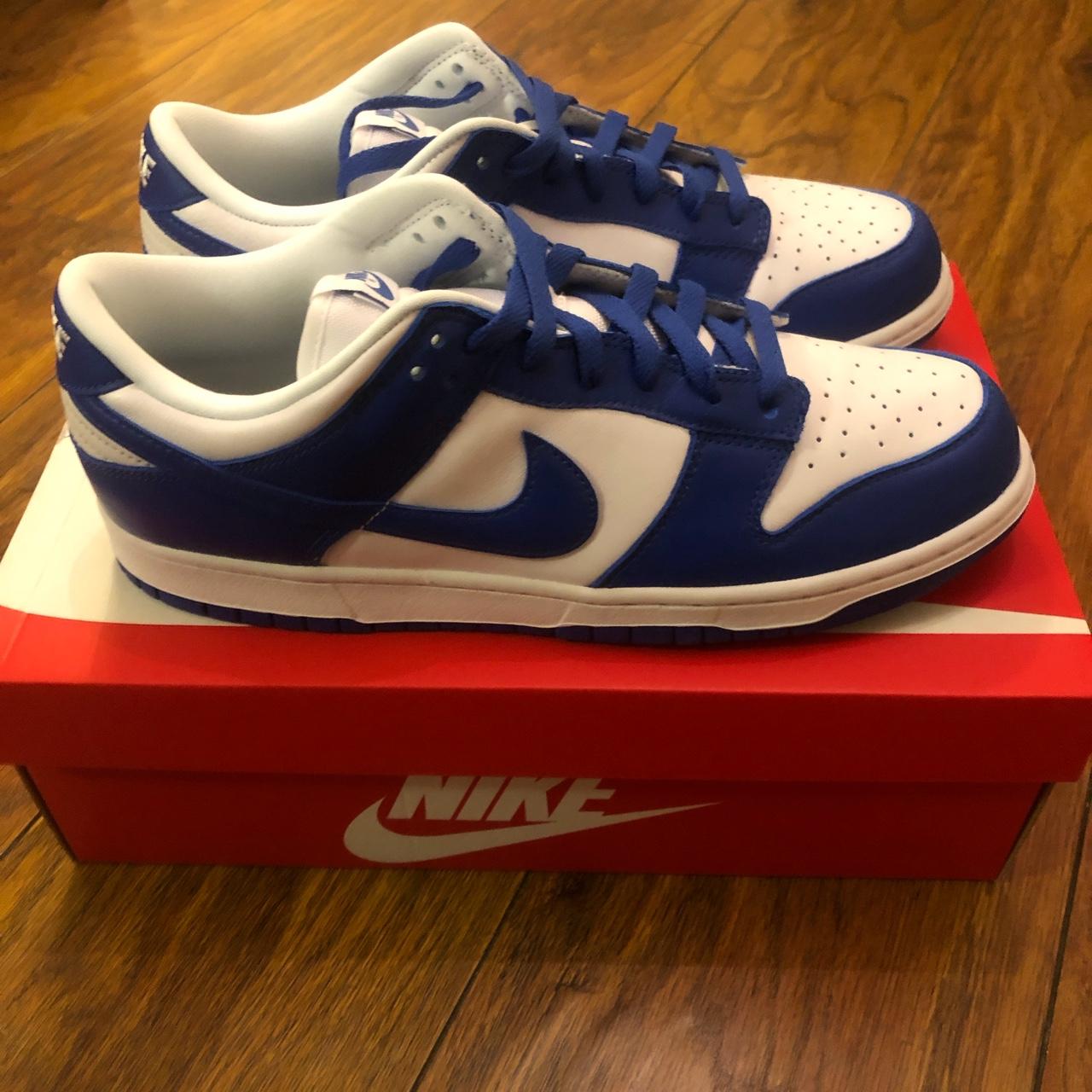 New Nike Dunk Low SP Kentucky (2020) Size Uk10 - Depop