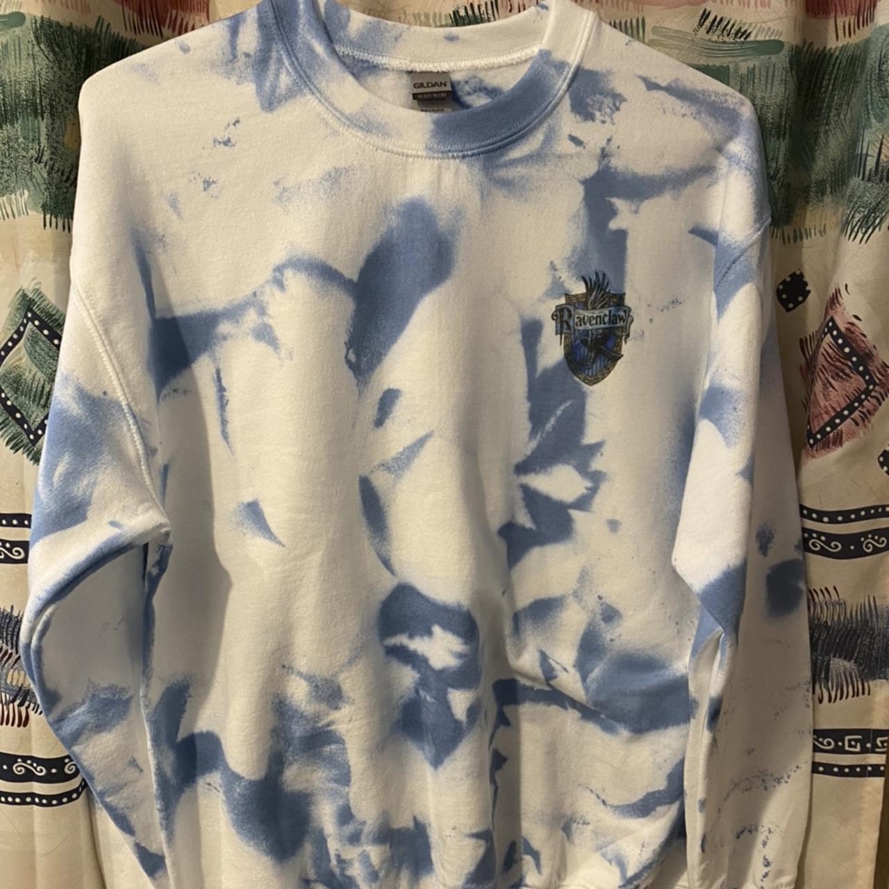 Tie dye Ravenclaw crewneck. Colors and house can be... - Depop