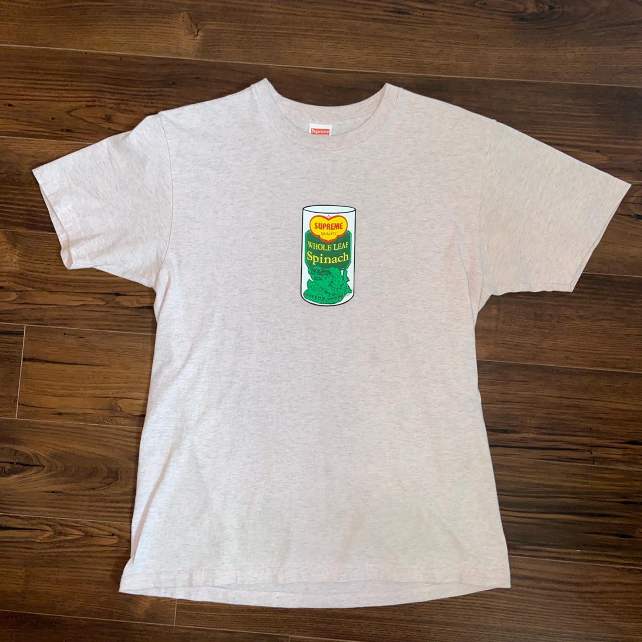 Supreme Whole Leaf Spinach shops White Tee