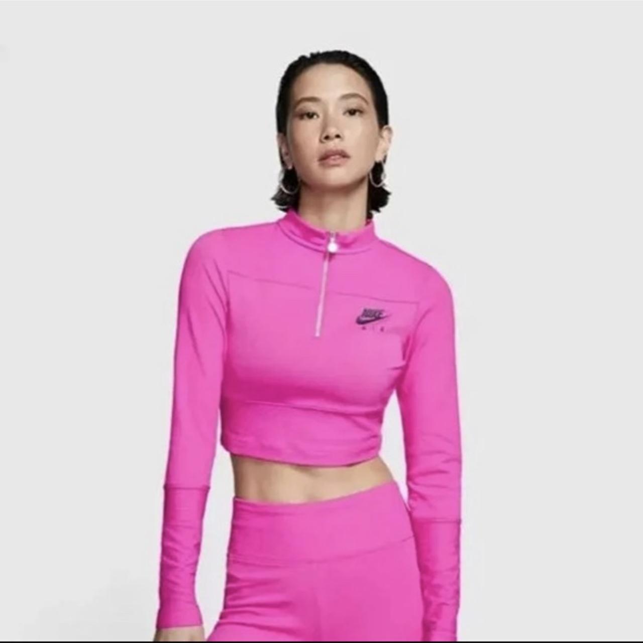 nike crop tracksuit