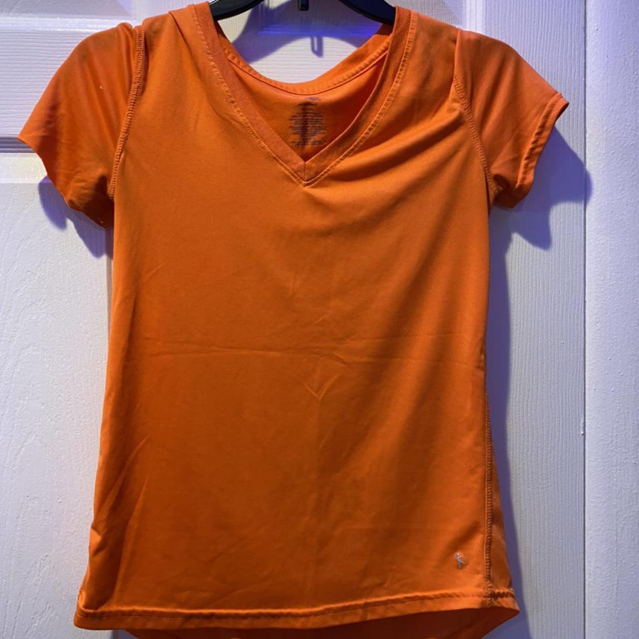 Danskin Women's Orange T-shirt | Depop