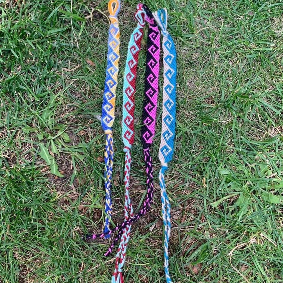 Friendship Bracelets Bracelet Of Woven Grass Diamond Friendship Hard  Bracelet Patterns Basic Knots Forward