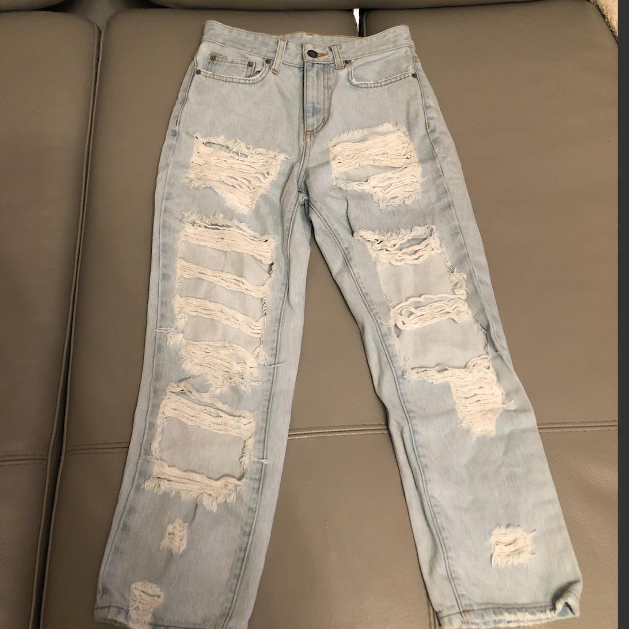 Carmar Ripped Jeans from LF with jean chain that is - Depop