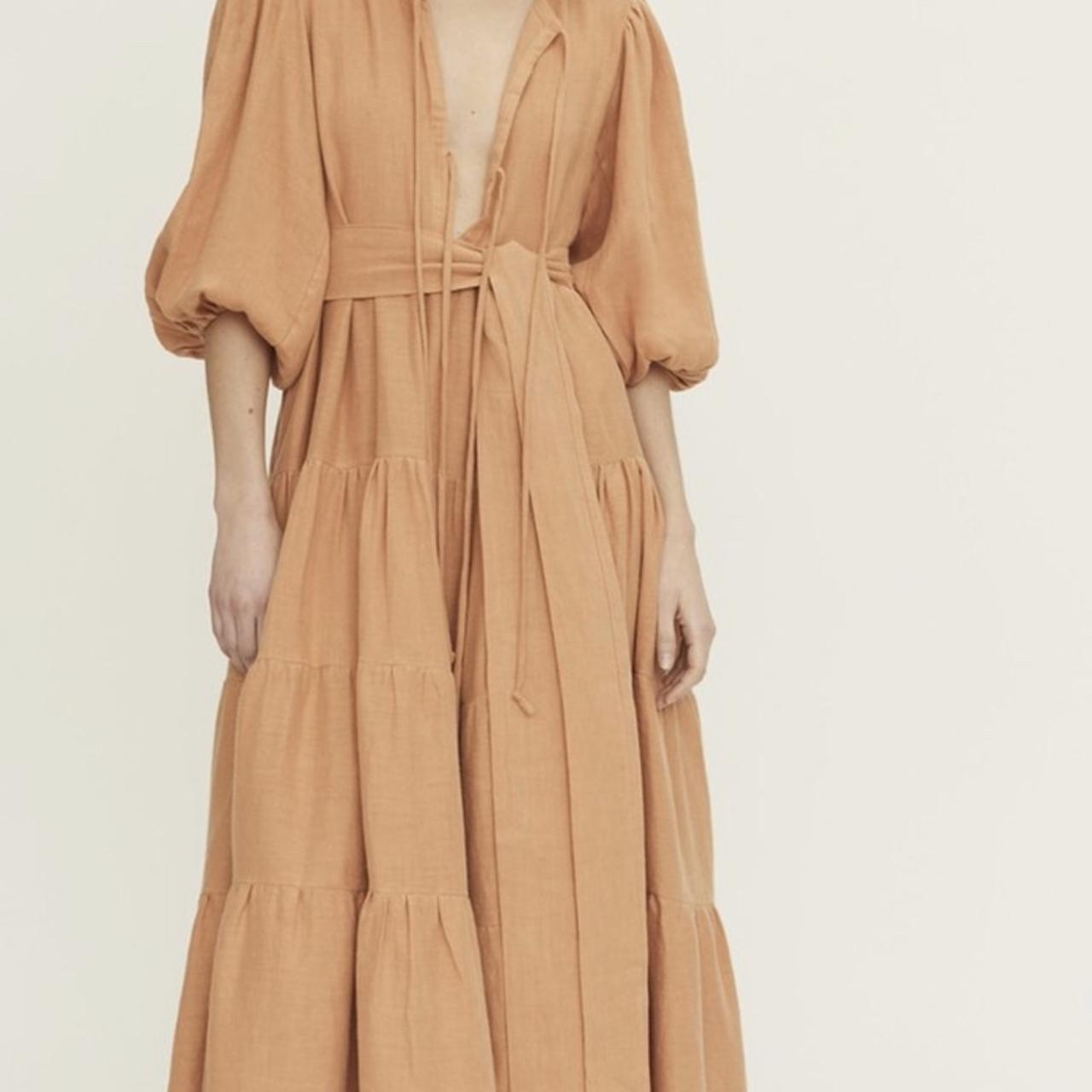 FIL DE VIE medina dress Cotton midi length Depop