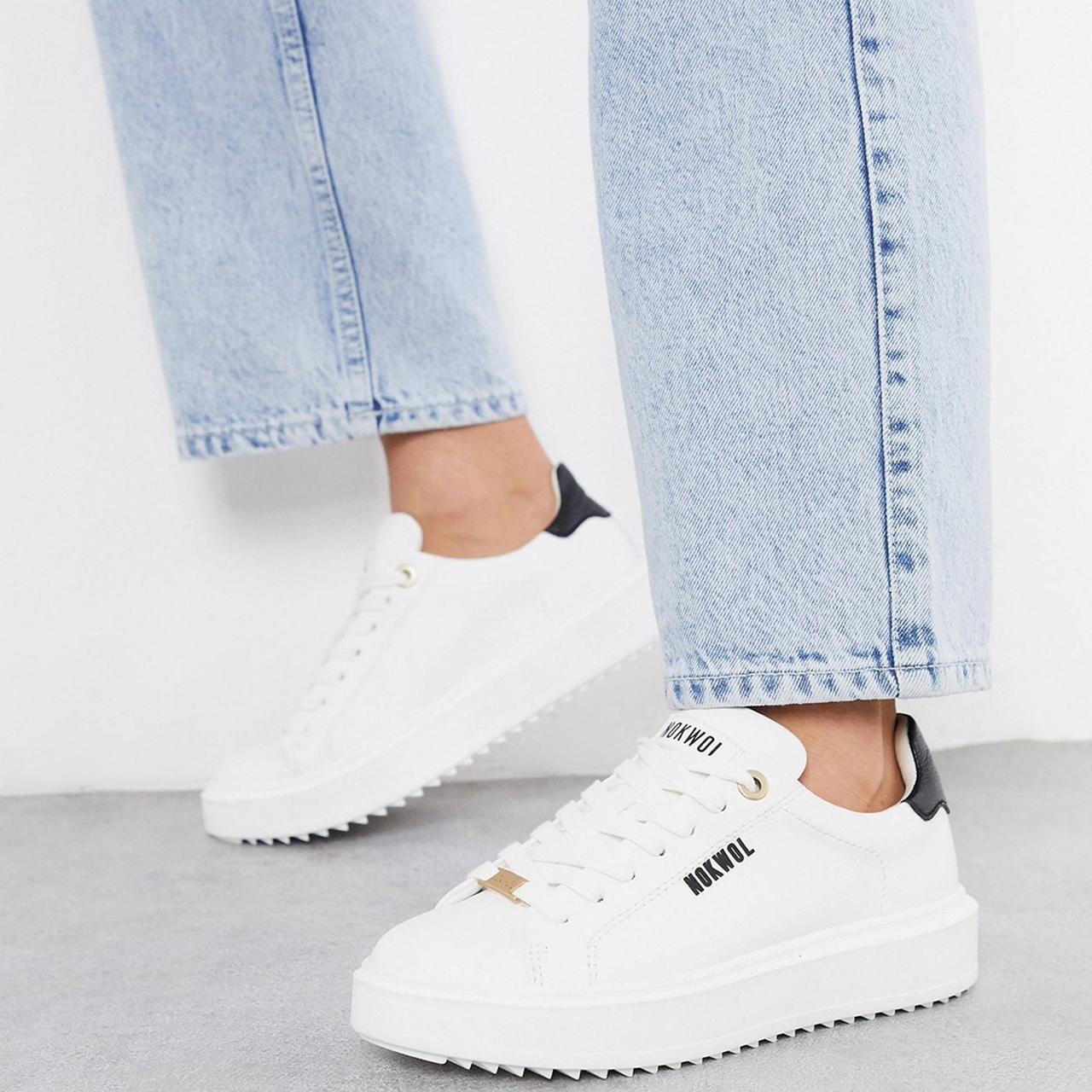 nokwol white trainers