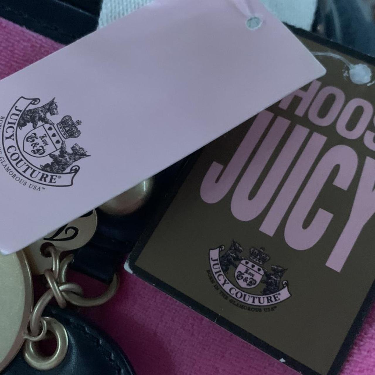 Vintage Juicy Couture Pink bag y2k **WITH - Depop