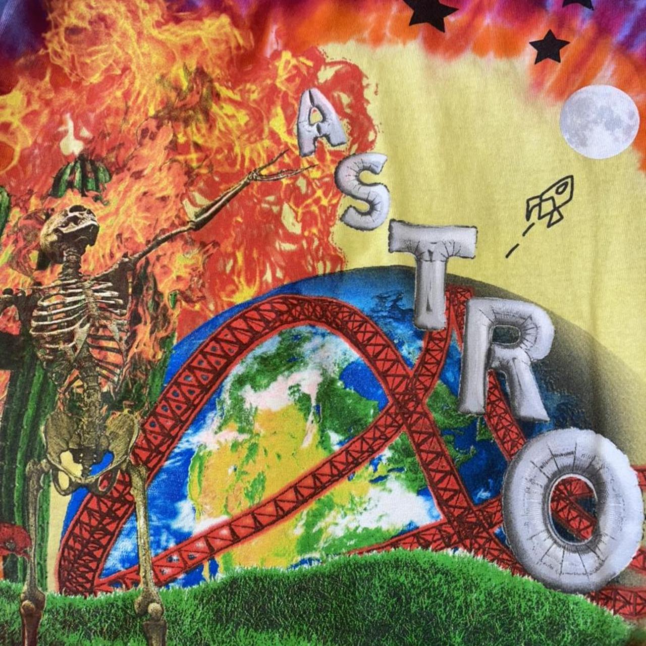 Travis Scott Astroworld Tie Dye Tee,