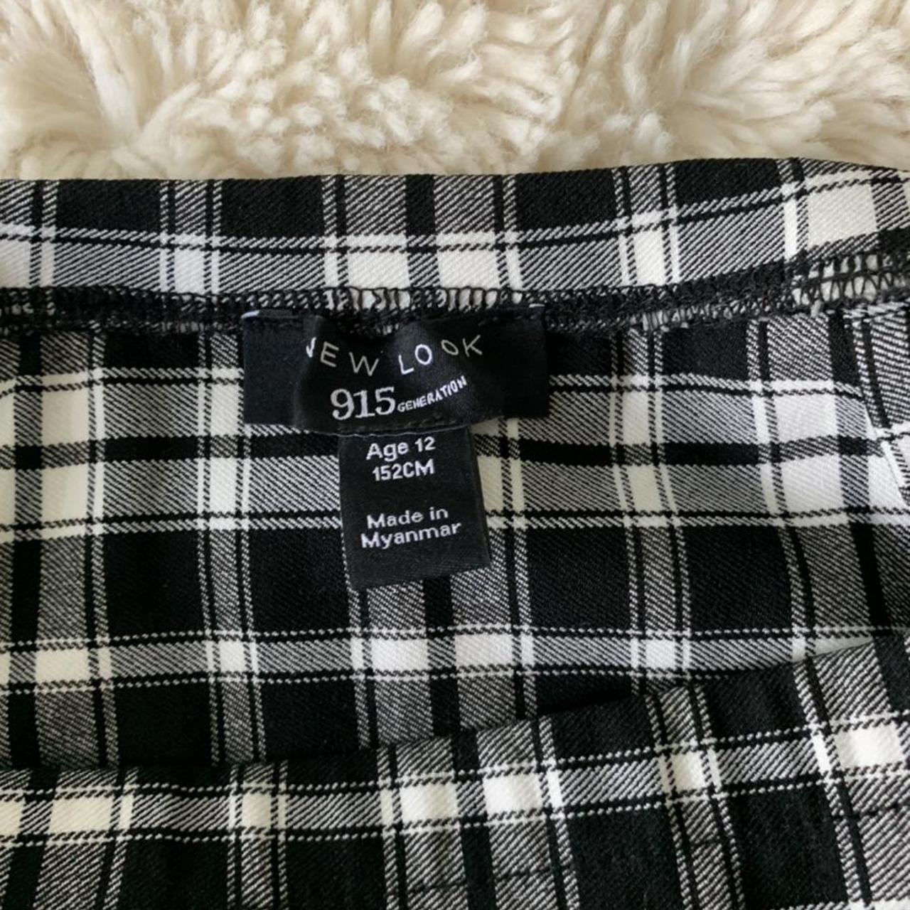 checkered mini skirt never worn #miniskirt #skirt... - Depop