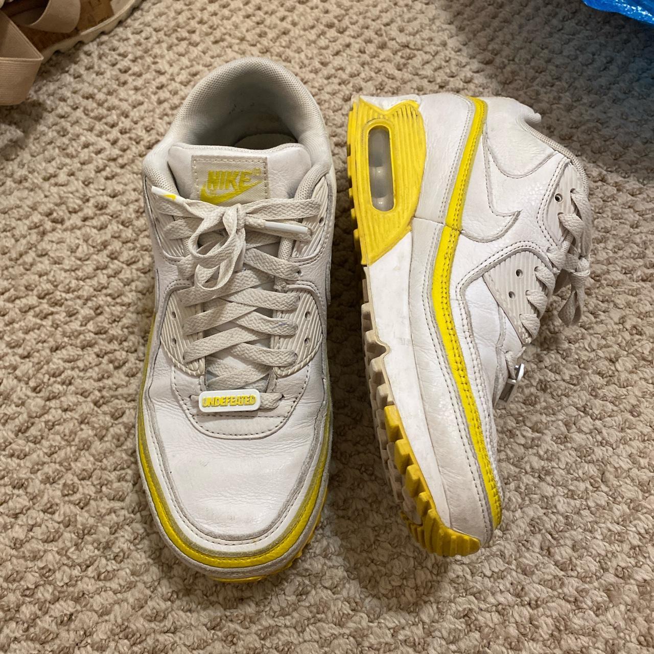 Nike Footwear Air Max 90 Undefeated White Optic Yellow HOT Air