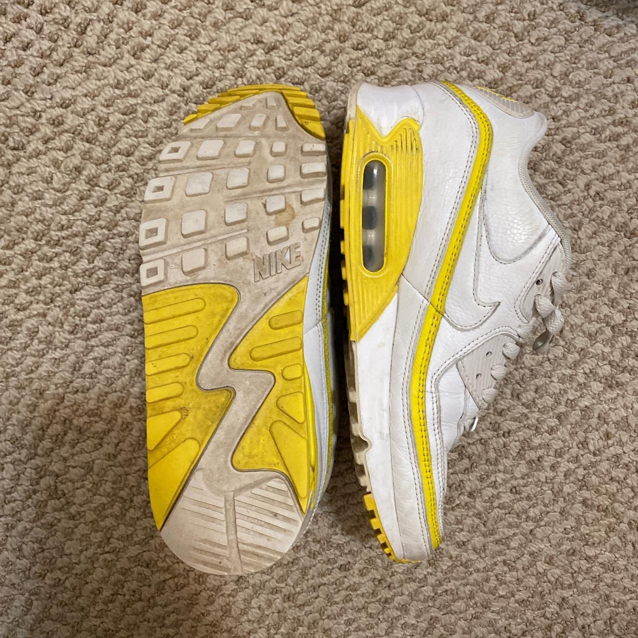 Nike Sneaker Air Max 90 Undefeated White Opti Yellow Nike Air Max