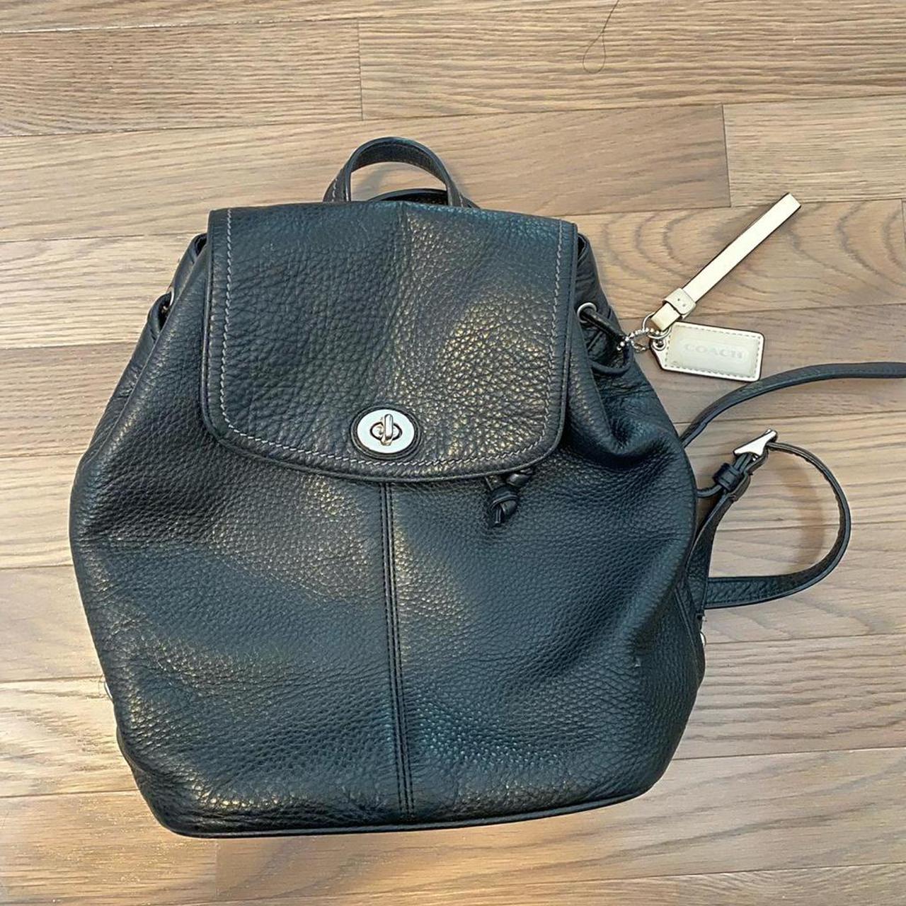 coach small backpack purse