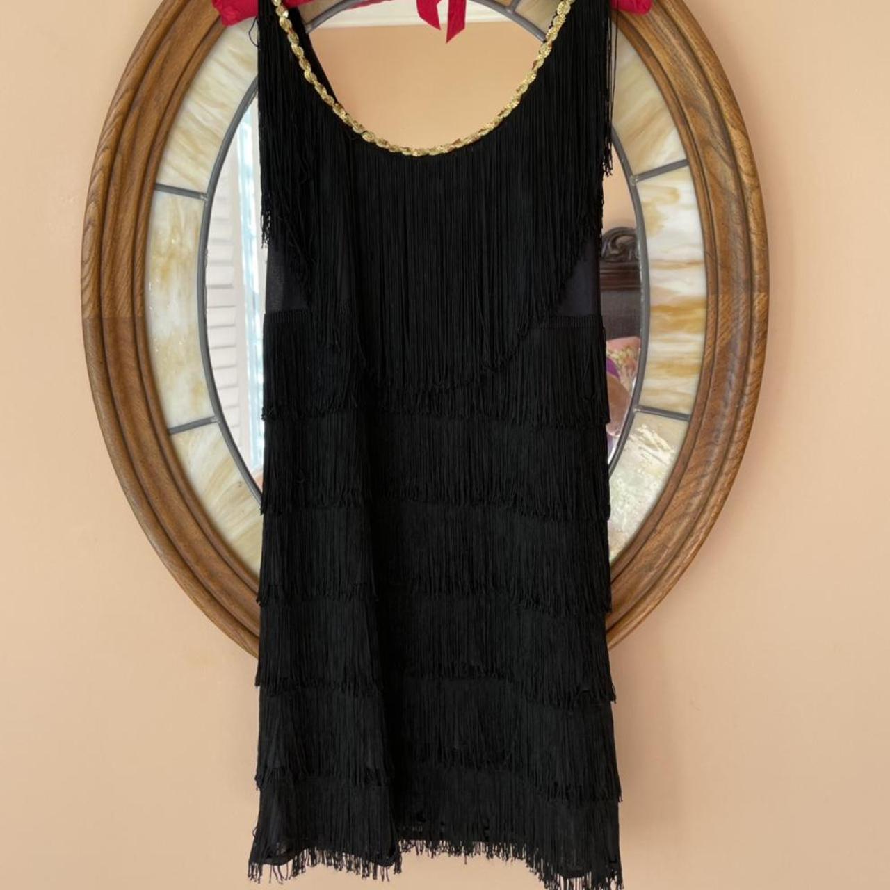 70s flapper dress