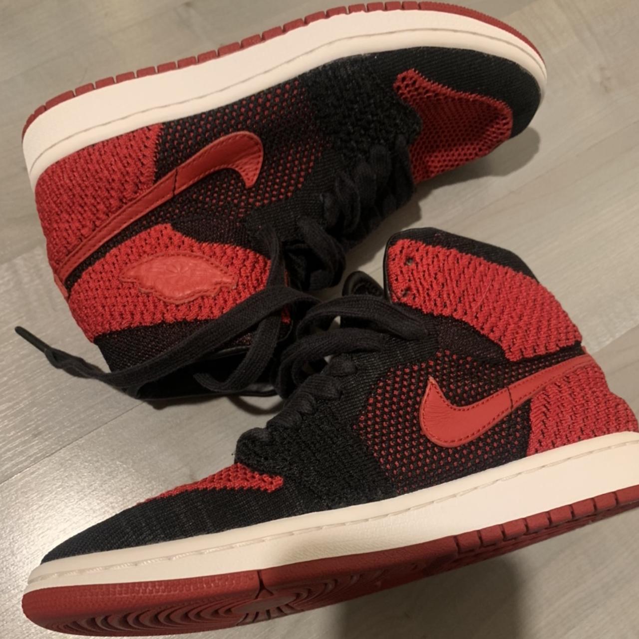 Air jordan 1 flyknit sizing hotsell