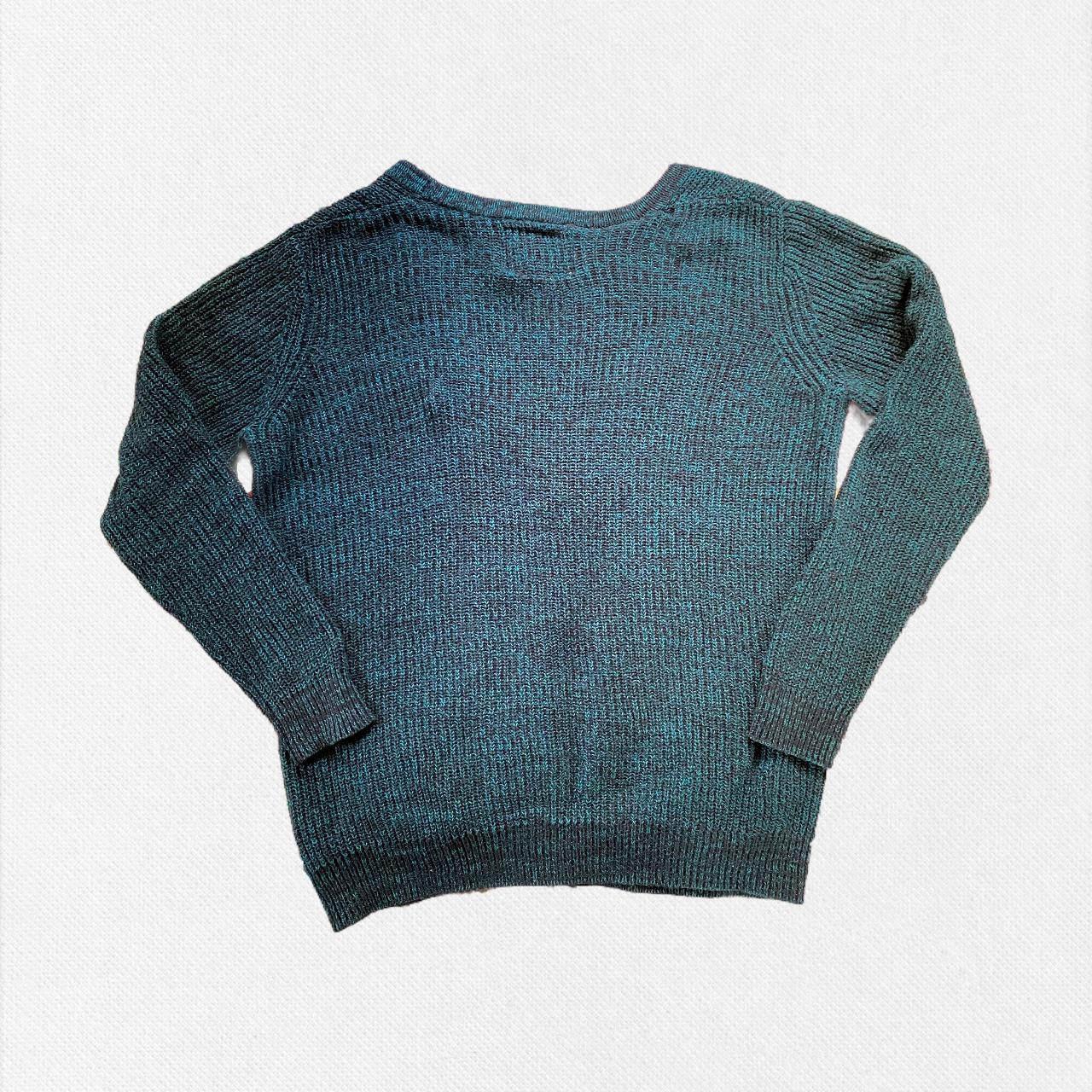 Product Image 2 - black and teal knit grandpa