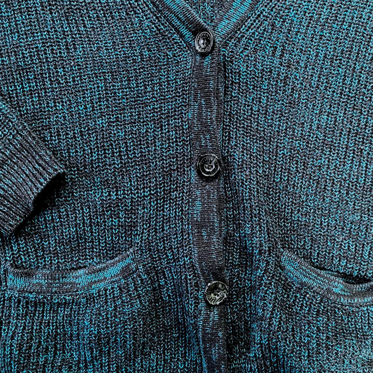 Product Image 3 - black and teal knit grandpa