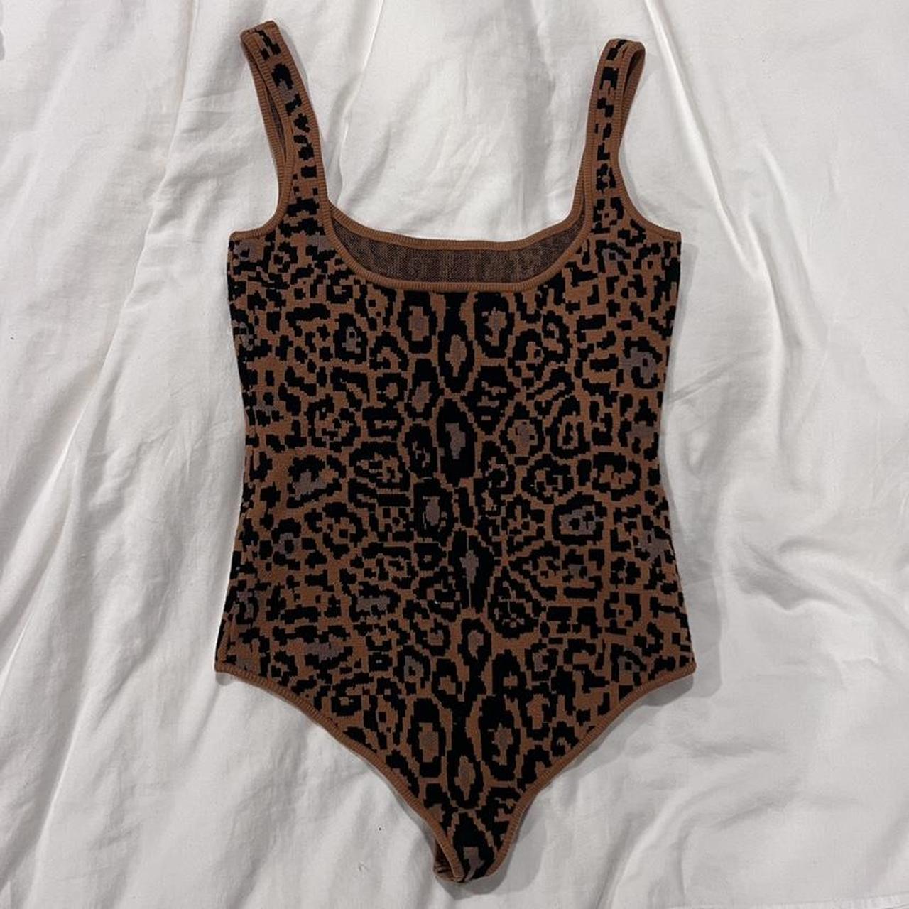 House of Harlow Women's Black and Brown Bodysuit (2)