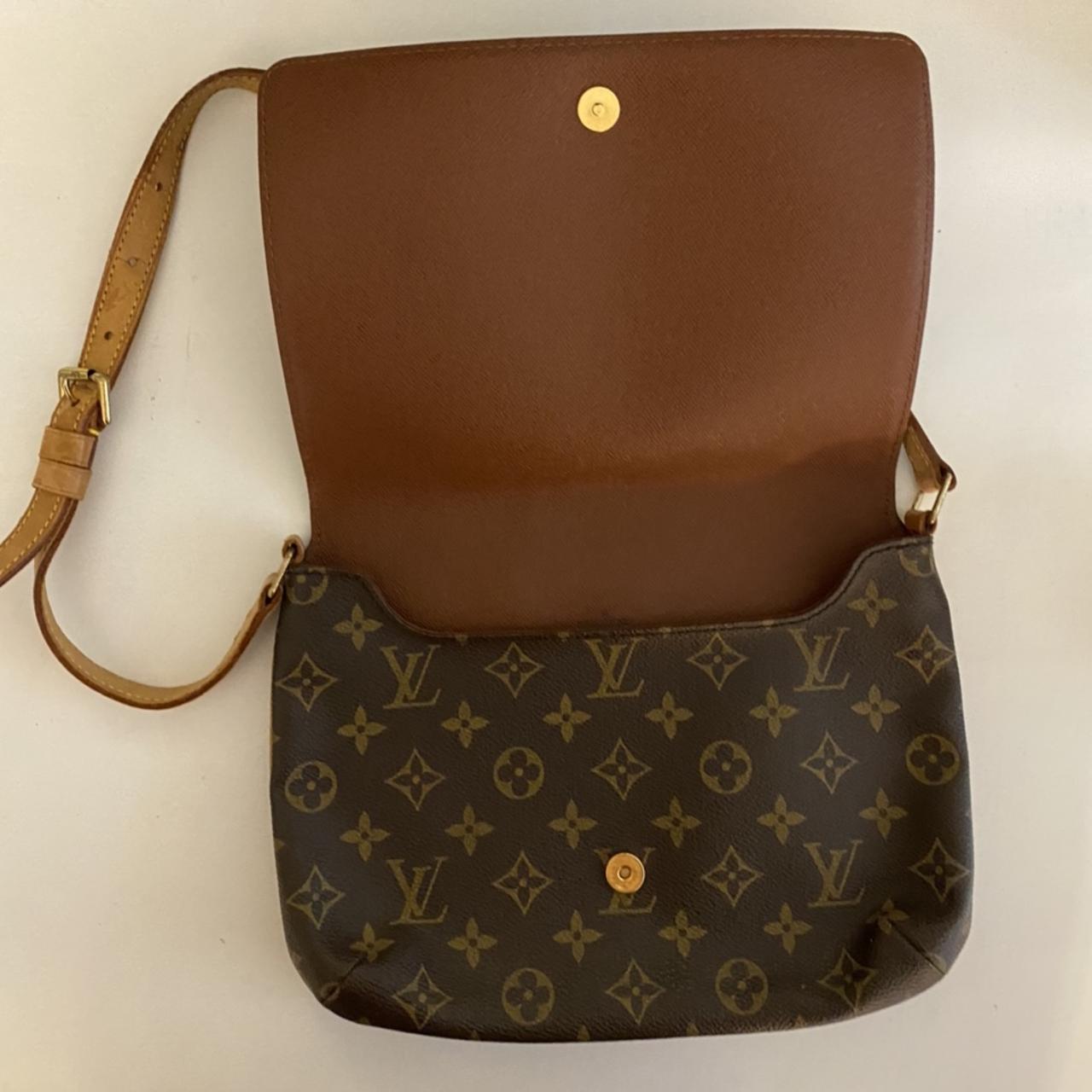 Louis Vuitton Musette Tango Brown Monogram Canvas - Depop