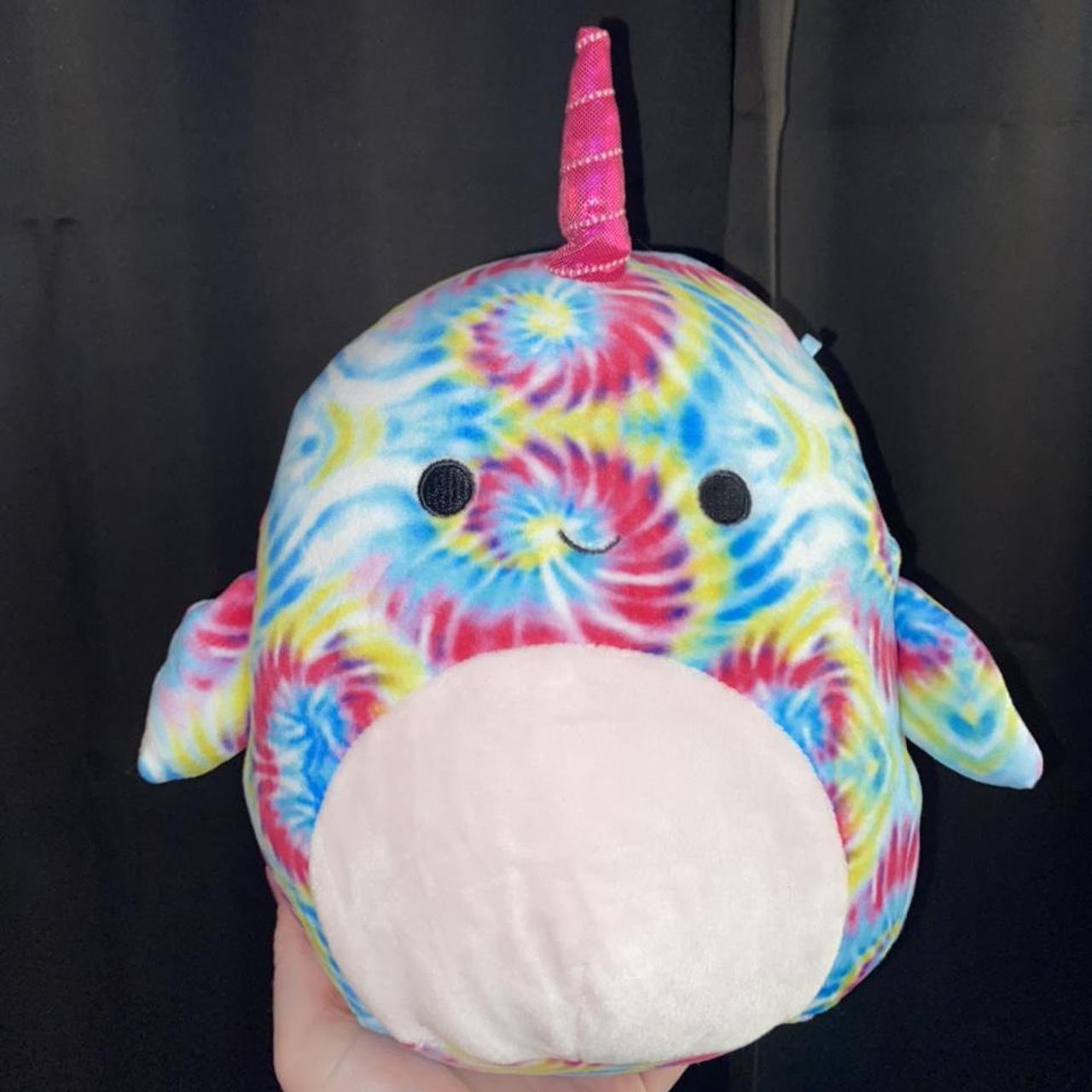 squishmallow tie dye narwhal name