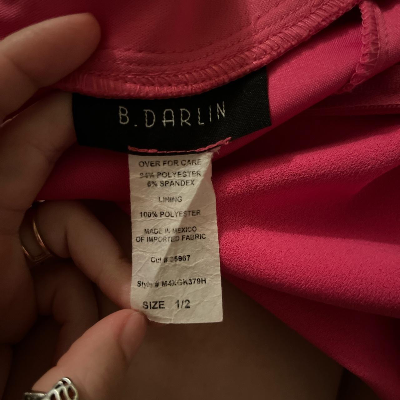 B Darlin Women's Pink Dress (4)
