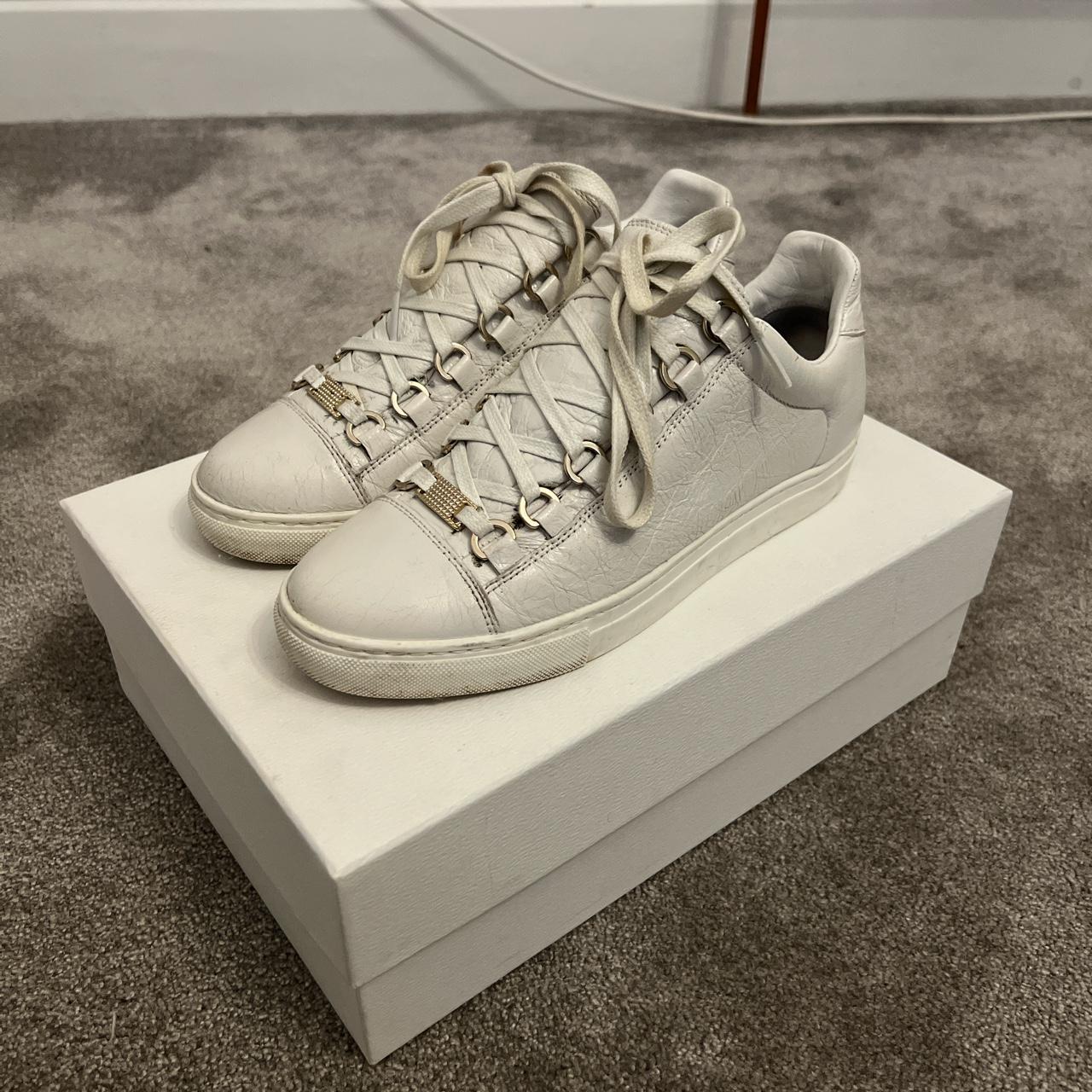 Balenciaga arena store low beige