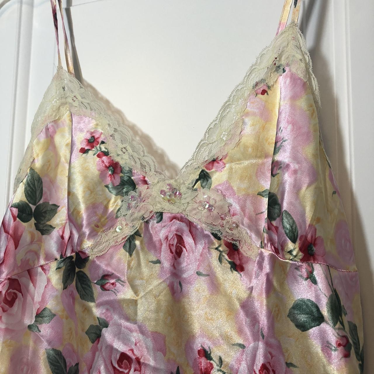 Product Image 2 - pink floral slip dress 💕

in