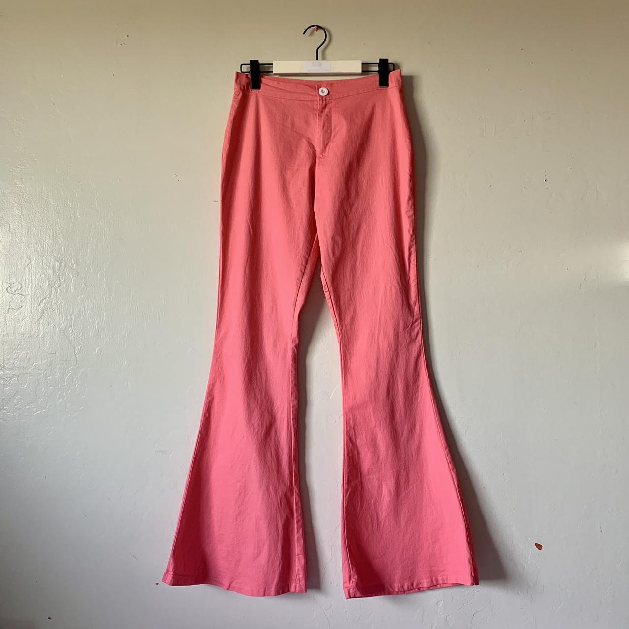 American Vintage Women's Pink Jeans Depop