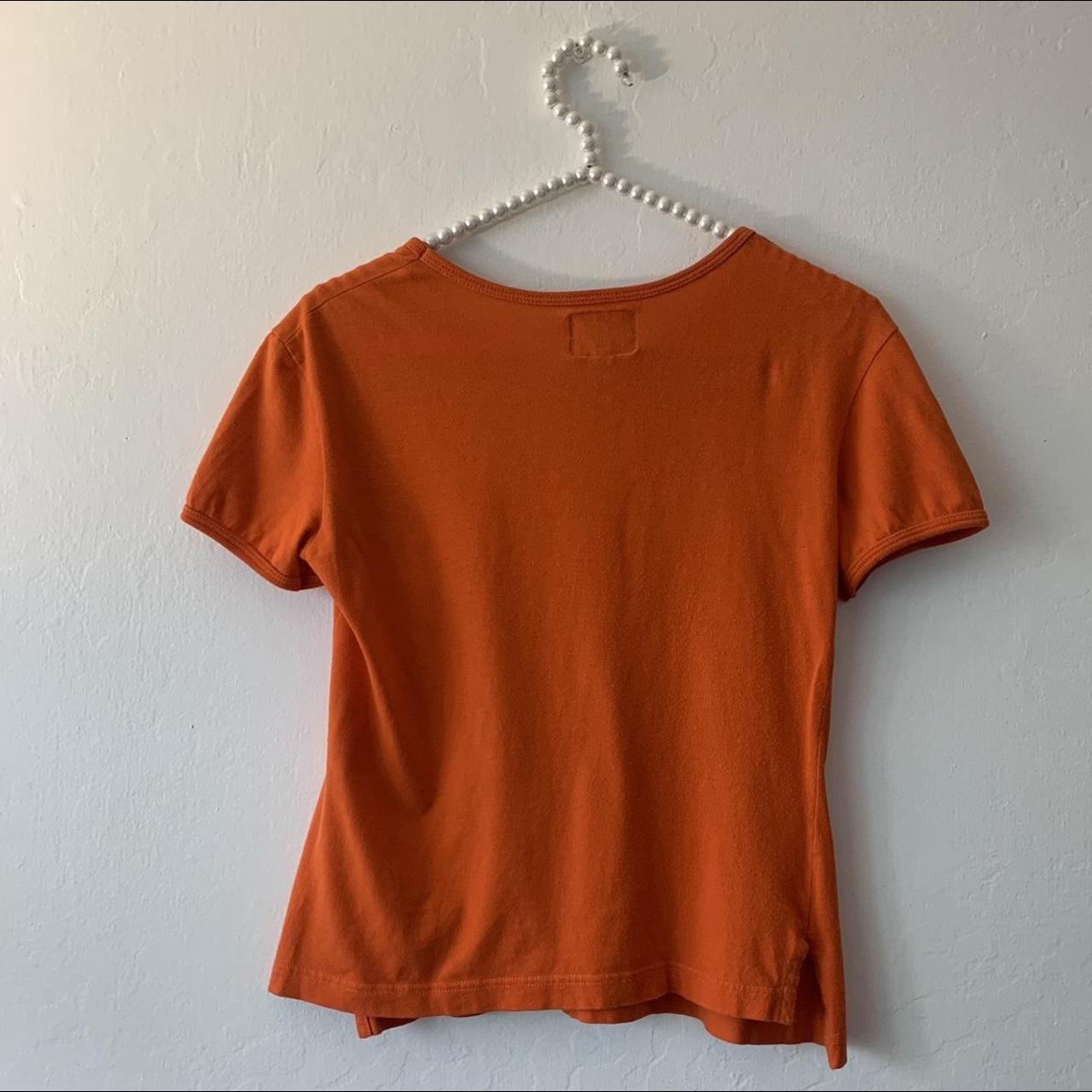 💥 vivienne westwood anglomania orange shirt 💥 small... - Depop