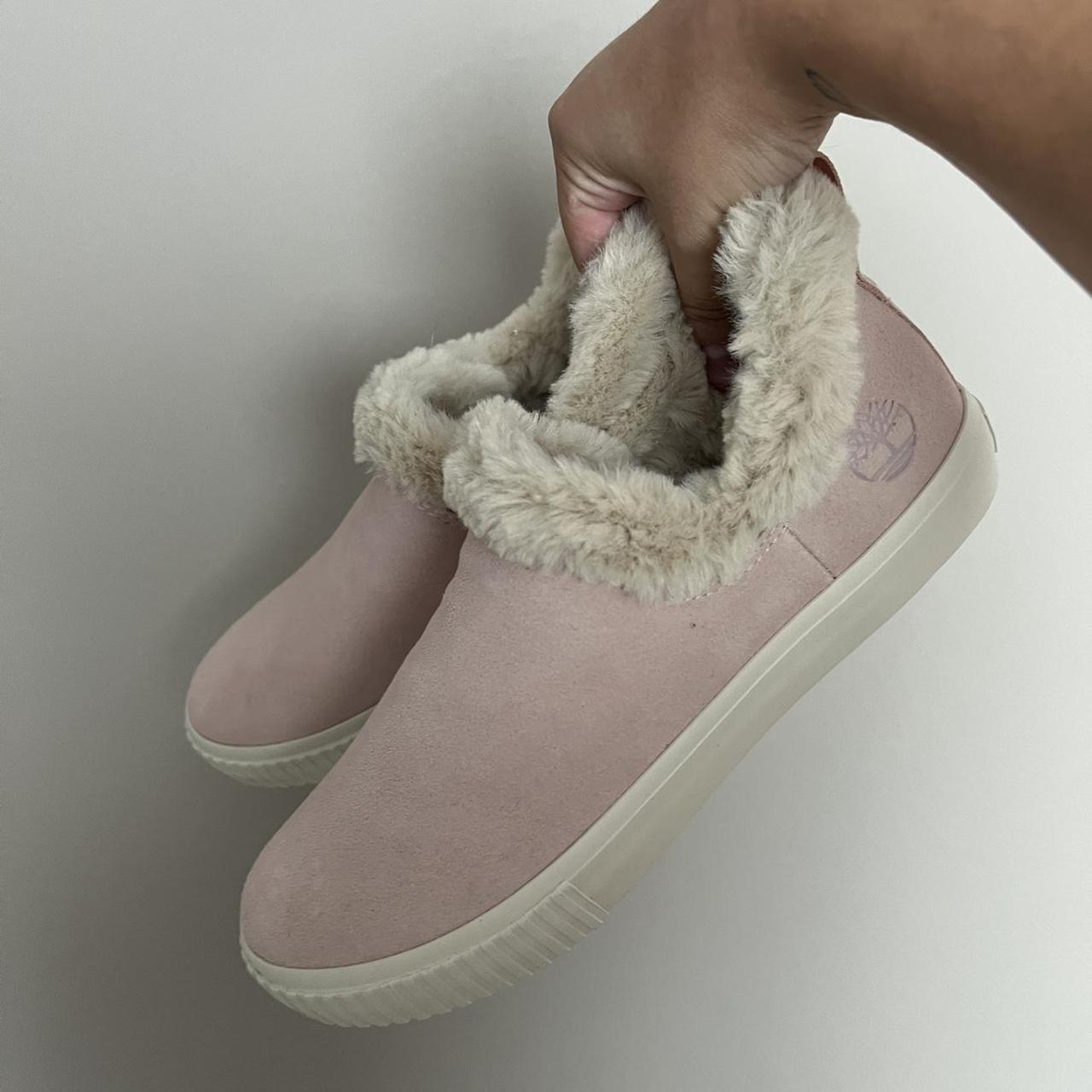 timberland skyla bay slip on pink