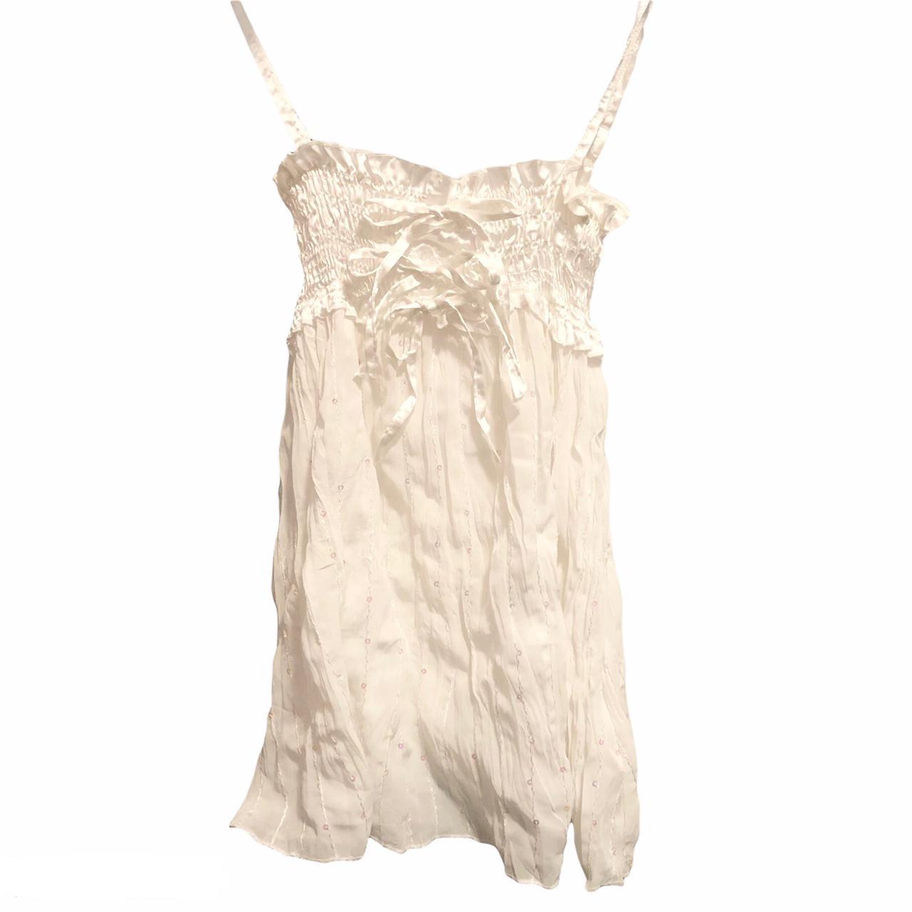 American Vintage Women's White Vests-tanks-camis (3)
